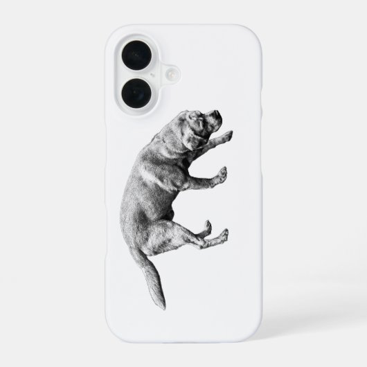 Coque iPhone 16 Gardien à l'encre (Verso)