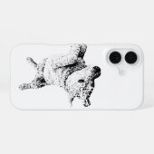 Coque iPhone 16 Gardien de l'envers (Verso Horizontal)