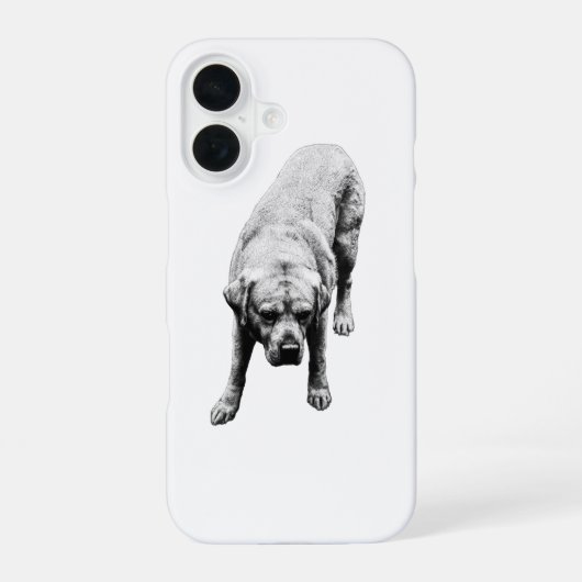 Coque iPhone 16 Gardien en position (Verso)
