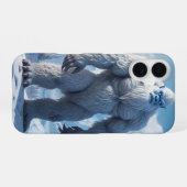 Coque iPhone 16 Gardien Yéti (Verso Horizontal)