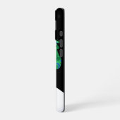 Coque iPhone 16 Gecko vert (Côté gauche)