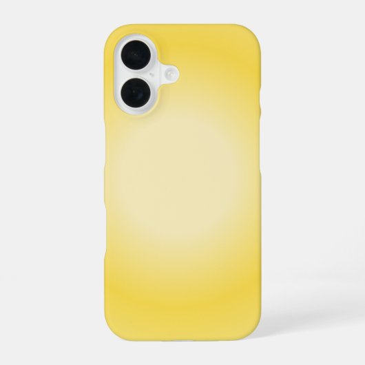 Coque iPhone 16 Gemini Aura Gradient, Gemini Zodiac, Aura Jaune (Verso)