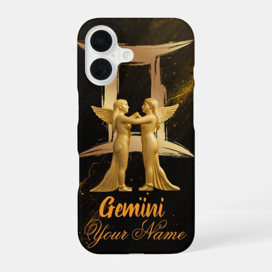 Coque iPhone 16 Gemini Case-Mate iPhone Barely There (Verso)