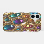 Coque iPhone 16 Gemini Gold - Coques pour iPhone 16 (Verso Horizontal)