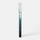 Coque iPhone 16 Geometric Marine Bubbles (Côté gauche)