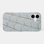 Coque iPhone 16 géométrie de l'opéra de sydney (Verso Horizontal)
