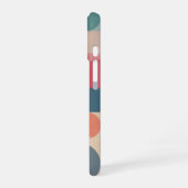 Coque iPhone 16 Géométrie superposée vintage (Côté gauche)