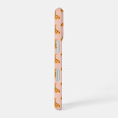 Coque iPhone 16 girafe orange (Côté droit)
