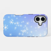Coque iPhone 16 Glace et neige texturée (Verso Horizontal)
