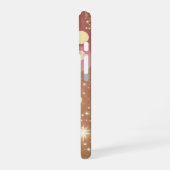 Coque iPhone 16 Glitter Starlight Bokeh (Côté gauche)