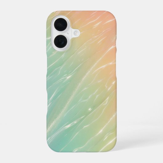 Coque iPhone 16 Glitter Streamline Phone Case (Verso)