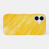 Coque iPhone 16 Golden Brushstrokes Phone Case (Verso Horizontal)