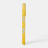 Coque iPhone 16 Golden Brushstrokes Phone Case (Côté droit)
