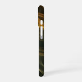 Coque iPhone 16 Golden Ember Veil (Côté gauche)