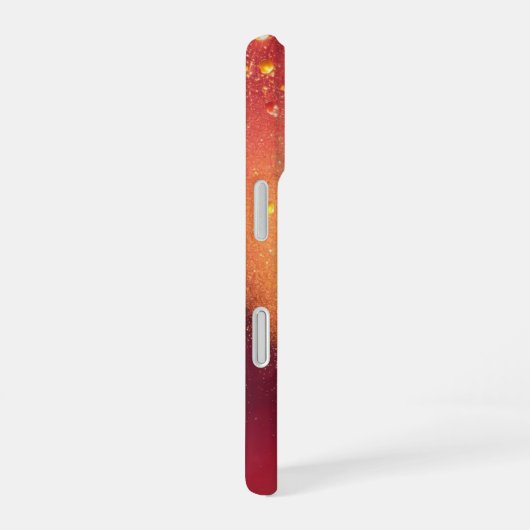 Coque iPhone 16 Golden Glow & Heart Romantic Phone Case (Côté droit)