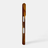 Coque iPhone 16 Golden Twist Abstract (Côté droit)