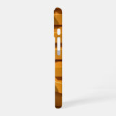 Coque iPhone 16 Golden Wave Gradient iPhone 16 Coque - Luxury Ambe (Côté gauche)