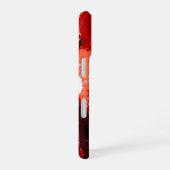 Coque iPhone 16 Gorille Pop Art Rouge (Côté droit)