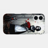Coque iPhone 16 Gothique Robot Girl (Verso Horizontal)