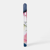 Coque iPhone 16 Grâce Bleue de Filigrane (Côté gauche)