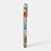 Coque iPhone 16 Graffiti coloré, (Côté droit)