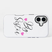 Coque iPhone 16 Grande Sœur Mignonne (Verso Horizontal)