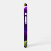 Coque iPhone 16 Grappes de pensées Deep Purple : Majestueuse Beaut (Côté gauche)