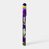 Coque iPhone 16 Grappes de pensées Deep Purple : Majestueuse Beaut (Côté droit)