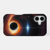 Coque iPhone 16 Gravity's Pull Black Hole iPhone/coque ipad (Verso Horizontal)