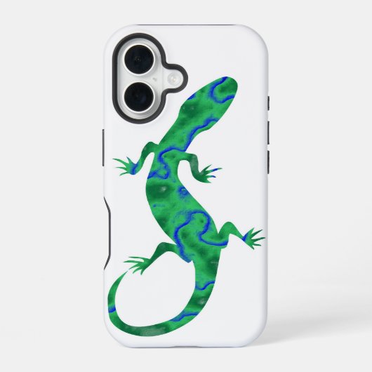 Coque iPhone 16 Green Gecko (Verso)