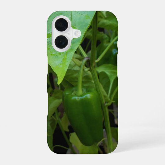 Coque iPhone 16 Green peppers (Verso)
