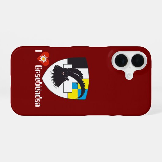 Coque iPhone 16 Grischun Grigioni (Verso Horizontal)