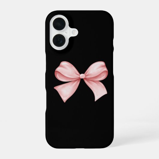 Coque iPhone 16 Gros Bow Phone Case (Verso)