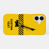 Coque iPhone 16 Grue de construction (Verso Horizontal)