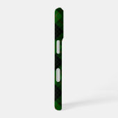 Coque iPhone 16 Gunn tartan vert noir plaid (Côté droit)