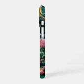 Coque iPhone 16 Gustav Klimt Chat noir dans un jardin de fleurs, A (Côté gauche)