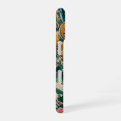 Coque iPhone 16 Gustav Klimt Chat noir dans un jardin de fleurs, A (Côté droit)