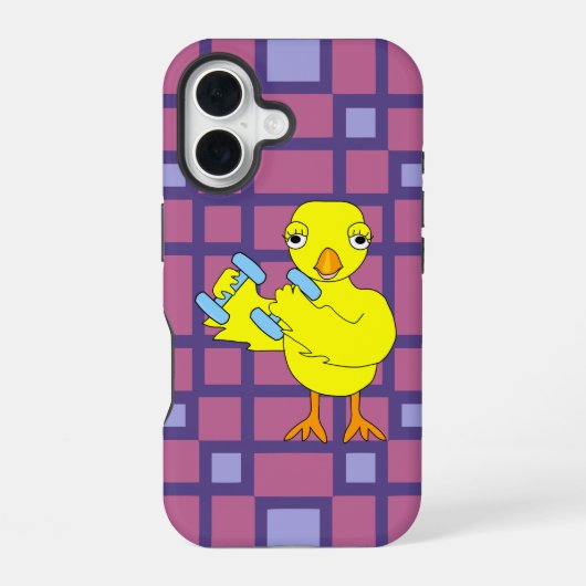 Coque iPhone 16 Gym Chick (Verso)