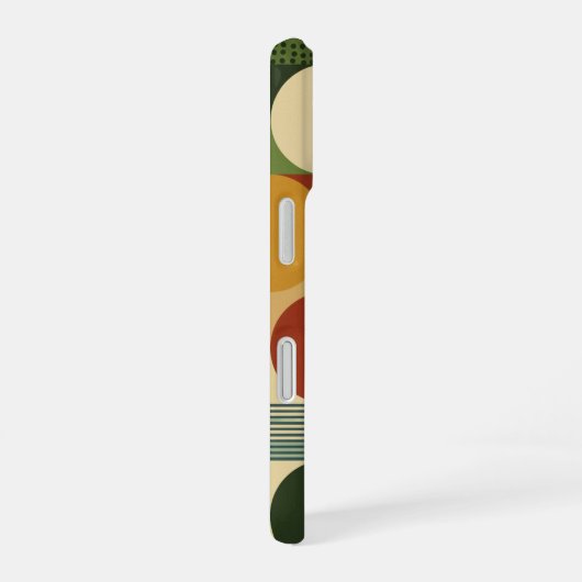 Coque iPhone 16 Half-Circle and Geometric Blocks (Côté droit)