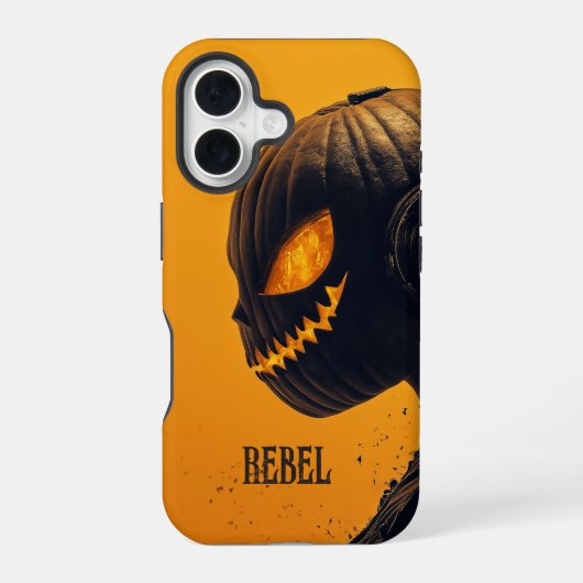 Coque iPhone 16 Halloween Jack o' Lantern (Verso)