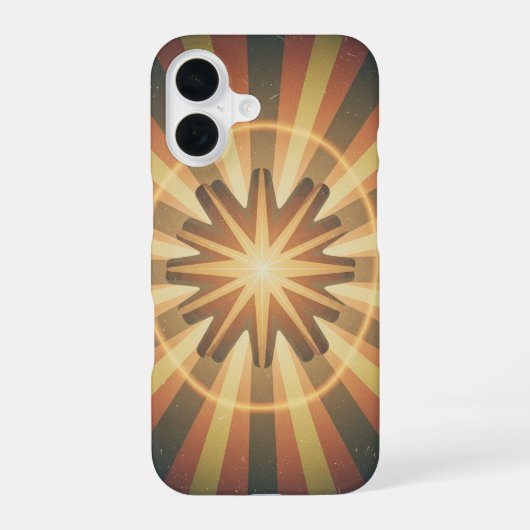 Coque iPhone 16 Halo Stellaire Rétro (Verso)