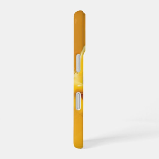 Coque iPhone 16 Happy jaune canard Design Téléphone Boîtier pour I (Côté droit)