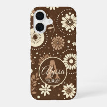 Harmonie florale vintage monogramme