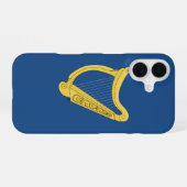 Coque iPhone 16 Harpe irlandaise (Verso Horizontal)