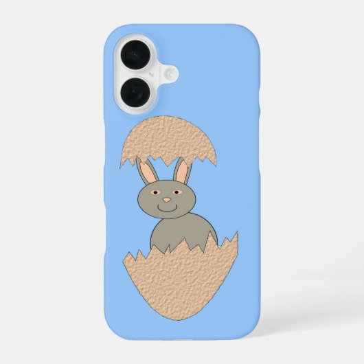 Coque iPhone 16 Hatching lapin de Oeuf Weird iPhone (Verso)
