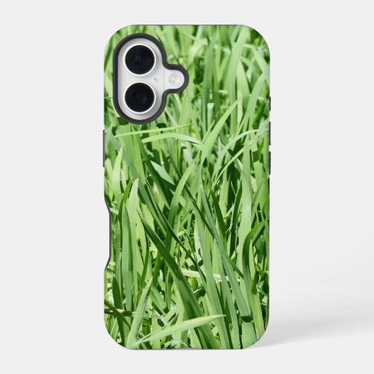 Coque iPhone 16 Herbe Verte (Verso)