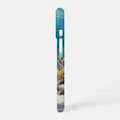 Coque iPhone 16 Hippocampe sous l'eau (Côté gauche)