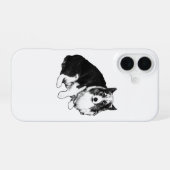 Coque iPhone 16 Histoire de Corgi Gardien (Verso Horizontal)