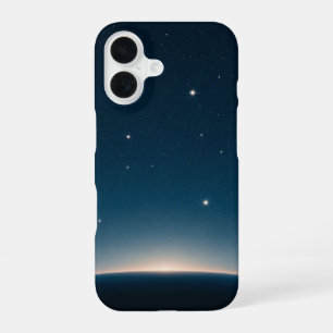 Coque iPhone 16 Horizon Champestre Étoilé Vintage