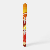 Coque iPhone 16 Horizon Citrus Rétro (Côté droit)